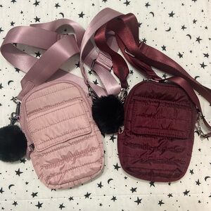 Set of Nylon Crossbody Bags
